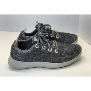 Allbirds 0521 NVI Women's‎ Lace Up Wool Sneakers Runners Shoes Size 8 Gray